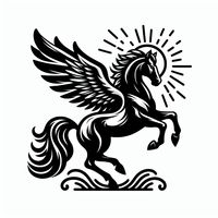 HORSE vector logo tattoo images