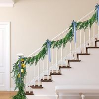 Explore Wonders! - Color: Green- Length: About 5.6FT or 8.85FT- Quality Material: Plastic- Package: 1pcs Artificial Pine Garland- Multipurpose Decoration: Zwidao artificial pine garland suitable for both indoors and outdoors, ideal for decorating Christmas trees, mantels, doors or railings, a delicate addition to weddings, parties or other festive events- The lifelike natural green enhances its beauty, lends a natural feel to the environment and elevates the ambiance of many scenes- Tip: The Art