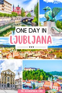 Planning a trip to Slovenia? Here's my itinerary for spending 1 perfect day in Ljubljana, the beautiful capital of Slovenia. This 1 day in Ljubljana itinerary covers all the top must visit attractions, landmarks, and destinations in Ljubljana. In one day, you'll discover all the best things to do and see in Ljubljana. Read on for the best of Ljubljana in 24 hours! Places in Ljubljana | Highlights of Ljubljana | What To Do In Ljubljana | Ljubljana Itineraries | Attractions in Ljubljana