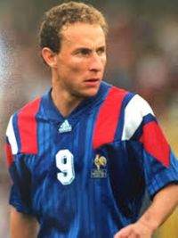 Jean-Pierre Roger Guillaume Papin is a French former professional footballer who played as a forward, and who was named the Ballon d'Or and IFFHS World's Top Goal Scorer of the Year in 1991. Papin achieved his greatest success while playing for Marseille between 1986 and 1992.