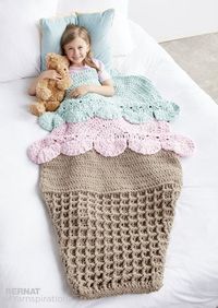 Ice Cream Crochet Snuggle Sack : 4 Steps - Instructables