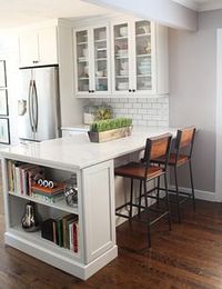 kitchen peninsula ideas for small kitchens - Google Search