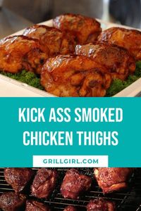 Once you’ve had these smoked chicken thighs, it makes other types of chicken pale in comparison.