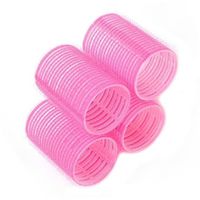 6pcs1 pack Grip Cling Hair Styling Rollers Curler Hairdressing DIY Tool 7 Sizes Color in Random