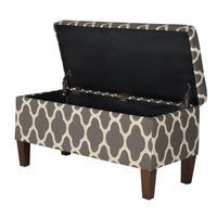 Rosdorf Park Ellianna Upholstered Flip Top Storage Bench & Reviews | Wayfair