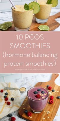 Start your day with a blood sugar balancing breakfast smoothie that's perfect for breakfast, lunch, or snacks. These high protein smoothies are ideal smoothies for PCOS, offering hormone balancing benefits. Discover smoothie recipes for hormone balance and enjoy healthy hormone balancing recipes like these adrenal smoothies.