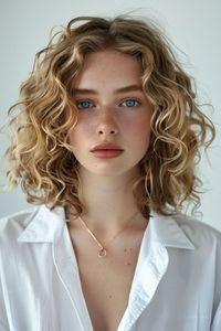 20 Shoulder Size Curly Hairstyles To Strive Now- #Curly #Hairstyles #Length #Shoulder Check more at https://howcandothis.com/hairstyleideas/20-shoulder-size-curly-hairstyles-to-strive-now/