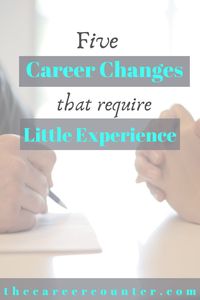 Are you seeking a career change, but you don't have the time or money to get another degree or extensive training? Check out these five career change options, which include careers that are growing faster than average! #careerchange #careerchangenoexperience #careerchangeoptions #careerchangeideas #careerchangeafter40 #careerchangeafter50