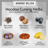 Sometimes you just gotta hex a b!tch. Here are some traditional hoodoo herbs to help you with hexes and curses.