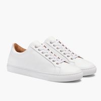 Women's Premier Low Top In White Leather - Thursday Boot Company