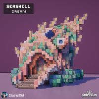 A fantasy SeaShell house design for minecraft.
Download my builds on Patreon !