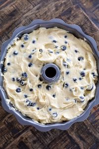 The Best Blueberry Bundt Cake - Baker by Nature