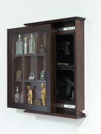 Nice custom concealment firearm storage from our custom shop https://tacticalwalls.com/custom/projects/custom-shadowbox/