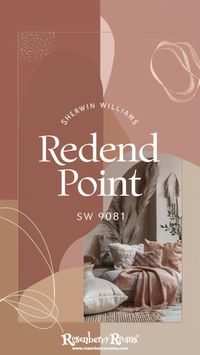 Looking for a unique, grounded neutral? Sherwin Williams Redend Point SW 9081 combines earthy terracotta and soft pink hues, making it perfect for modern, cozy interiors. #SherwinWilliamsPaint #RedendPoint #EarthyTones #InteriorDesign #WarmSpaces