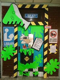 Library Science door!!