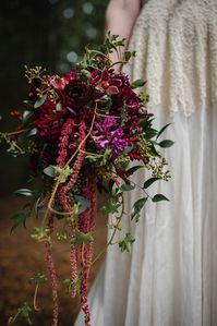 Woodsy Jewel Tone Styled Shoot by Event Designer Bonnie Scott