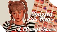 UPDATED CAS MODS, SLIDERS + CC FAVORITES | Deery on Patreon