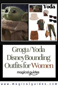 Get inspired by Grogu (Baby Yoda) with adorable Disney Bounding ideas for your next trip to Galaxy’s Edge! Embrace the Disney aesthetic & channel your inner Star Wars fan with tips on creating the perfect Grogu-inspired look. Discover how Disney characters like Grogu make Disney Bound fashion so fun & unique. Magical Guides shares Disney tips, Disney World tips, & all the inspiration you need to create magical looks for your next adventure!