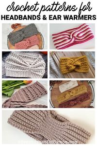 Looking for a crochet project to make with leftover yarn? Try one of these crochet headband patterns. They're perfect for keeping your ears warm during the cold winter months.