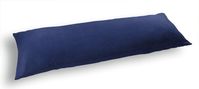 navy body pillow for dorm room bed