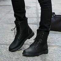 Find many great new & used options and get the best deals for Handmade men black military boots, men climber style boots, leather hiker boots at the best online prices at eBay! Free shipping for many products!