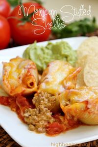 High Heels & Grills: Mexican Stuffed Shells