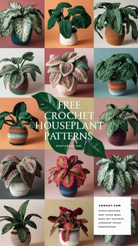 Bring a touch of greenery into your home with free crochet houseplant patterns! Perfect for adding charm to your decor, these patterns offer a variety of designs to create cozy, handmade plant decorations. Ideal for crochet enthusiasts and plant lovers alike. Start crafting your own unique crochet houseplants today! #CrochetPatterns #Houseplants #DIYDecor #FreePatterns