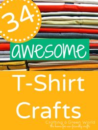 34 T-Shirt Crafts