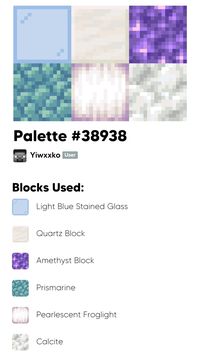 #minecraft #blockpallets