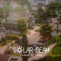 ✨Пресет "Solar Beam" by irtler | GShade - 🌙 Иртлер | The sims 4 | Boosty