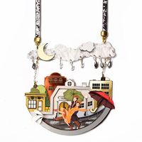 Singing In The Rain Necklace by Erstwilder Quirks! Handcrafted Goods & Unique Gifts