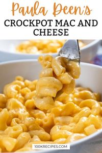 This meal is every kid’s dream. Forget about store-bought ready-to-make mac and cheese, this is the real deal, and your kids will love it. Paula Deen Crockpot Mac and Cheese are easy to make, cheesy, and delicious.