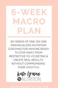 Flexible Nutrition is the process of tracking macronutrients to work towards a goal. Whether your goal is to lose weight, gain muscle, or just establish healthier eating habits, tracking your macros allows you to move away from the diet mentality and forget idea that you need to restrict yourself from the foods you enjoy to reach your goals.  INDIVIDUALIZED NUTRITION COACHING.  #macrocoaching #healthcoaching #macroguide #macrosforbeginners #gettingstartedwithmacros #mealplan #weightloss