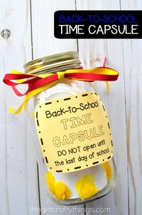 DIY Back-to-School Time Capsule