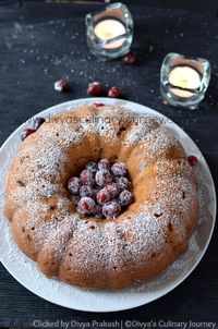 Spiced Cranberry Bundt Cake