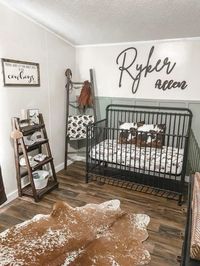 #cowboy #cowgirl #western #cowhide #nursery