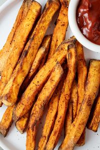 Air Fryer Sweet Potato Fries - Filling and Fabulous