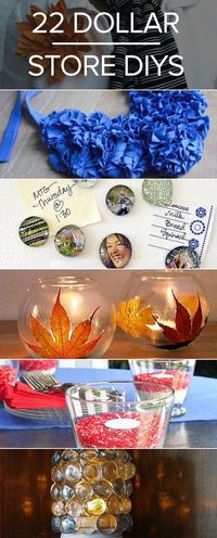 22 dollar store DIY craft projects to tackle!