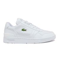 Zapatillas Casual para Hombre LACOSTE T-clip Synthetic And Synthetic Zapatillas casual básicas blancas para hombre Lacoste T-Clip hechas en piel y en material sintético. Es un diseño de la silueta Sideline, con abundantes detalles de los años 80 y una suela exterior de goma retro oversized. Cocodrilo verde bordado en el lateral Una silueta inspirada en los archivos de Lacoste con un look moderno Parte superior: Poliuretano 68% y Piel 32%Forro de tela: Poliéster 100% Plantilla: Poliéster 100% Sue