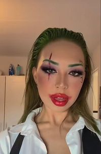 Joker Halloween Makeup