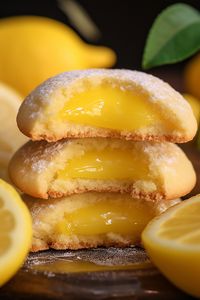 Stuffed Lemon Cookies - That Oven Feelin