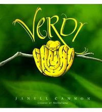 Verdi by Janell Cannon, Reading Level: O. Fable that tells the story of Verdi, a yellow snake that dreads the day his skin will turn green. He comes to realize, after he does turn green, that regardless of how he looks like on the outside, he is still the same snake on the inside. Craft moves: precise word choice, character personality traits, sensory details.