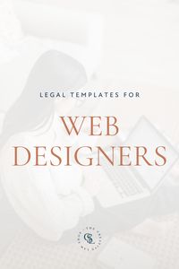 From client service contracts, to all the other important legal aspects you’ll face in your web design business, with our customizable contract templates, you be able to legally cover your business, all in under 10 mins!