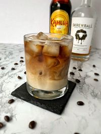 Peanut Butter Coffee Cocktail ⋆ Red Fermented Grapes ⋆ Drinks