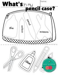 Back to School No Prep Printables Cutting practice for first weeks of Kindergarten