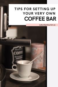 Love to have a freshly brewed up of coffee but enjoying the stay-at-home life? Avoid coffee shops by creating your very own coffee bar at home. Whether it's in your kitchen or living room, here are tips for a cute, functional coffee bar or coffee station at home. Because coffee is life.