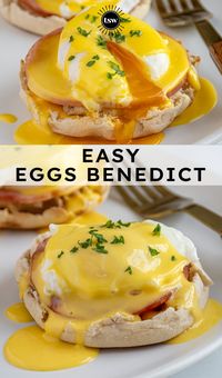 Easy Eggs Benedict - The Schmidty Wife