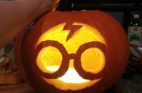 My Harry Potter pumpkin