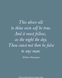 William Shakespeare; Quote; Hamlet