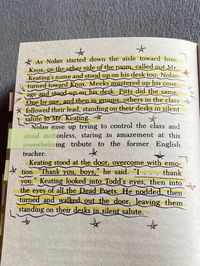 dead poets society - n.h. kleinbaum | book annotations